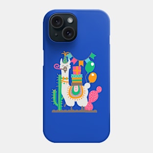 Party llama Phone Case