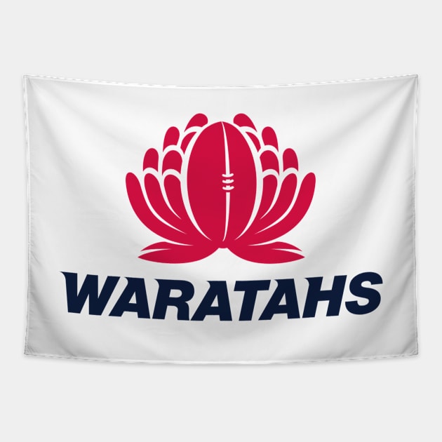 New South Wales Waratahs Tapestry by zachbrayan