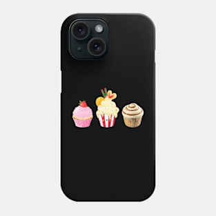 Watercolor Cupcakes Phone Case