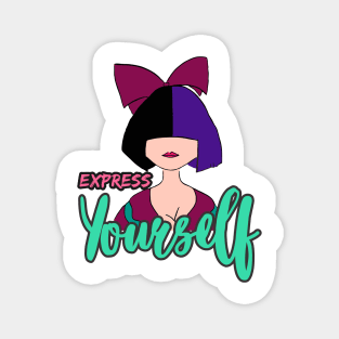 Express Yourself Magnet