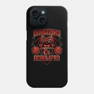 Dungeons and Deadlifts Phone Case