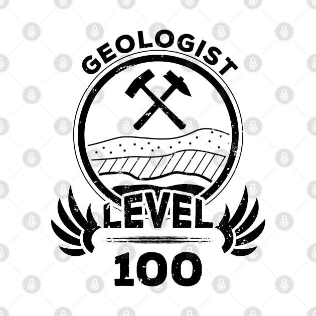 Level 100 Geologist Gift by atomguy