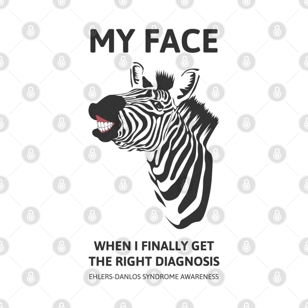 Ehlers Danlos Syndrome My Face When I Get The Right Diagnosis by Jesabee Designs