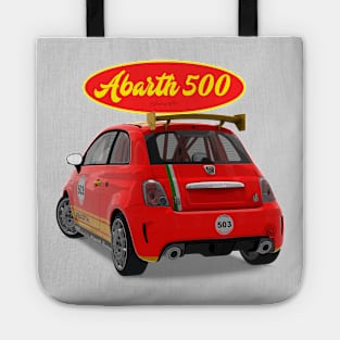 ABARTH 500 503 Back Tote