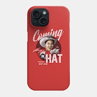 Shohei Ohtani Los Angeles A Coming In Hat Phone Case