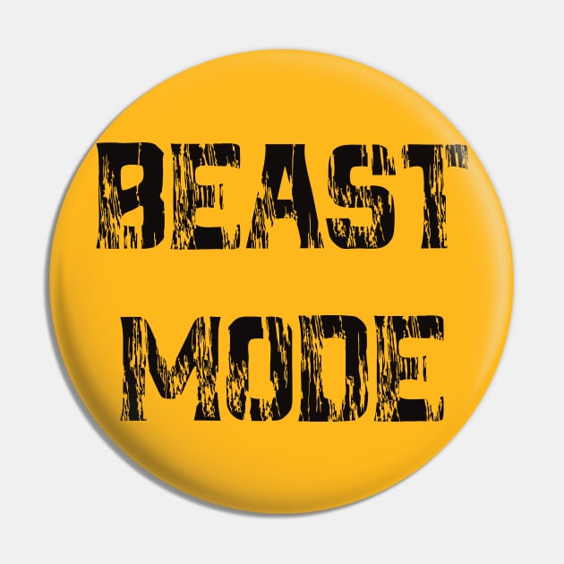 Beast Mode Pin by ArtOfJHammond