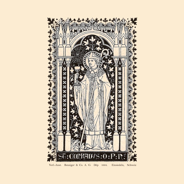 St. Conrad of Constance: For all the Saints Series by Catholicamtees