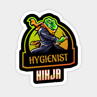 Hygienist Magnet - Hygienist Ninja by ArtDesignDE