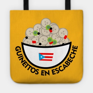 Guineitos en Escabeche Puerto Rico Food Boricua Christmas Tote