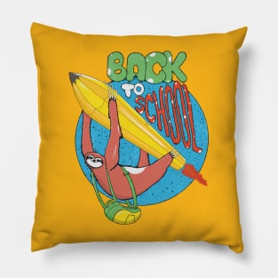 Back to school. Pillow