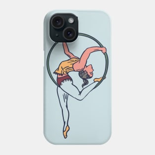 Aerial Acrobat Circus Performer Sketch Phone Case