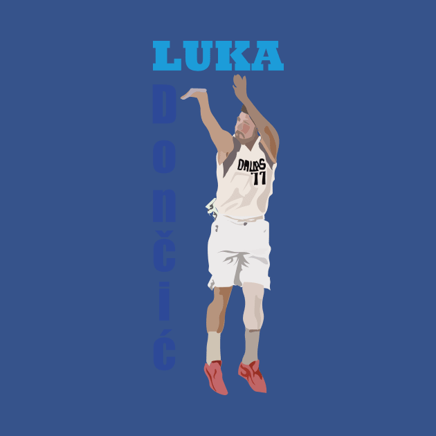 Luca Doncic by Marku's Prints