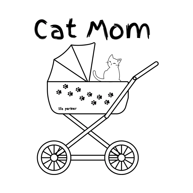 Cat Mom by Free Spirits & Hippies