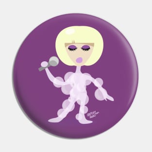 The Gaga Lady Pin