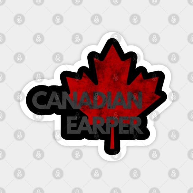 Canadian Earper Maple Leaf - Wynonna Earp Magnet by viking_elf