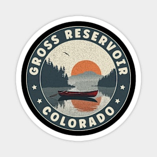 Gross Reservoir Colorado Sunset Magnet