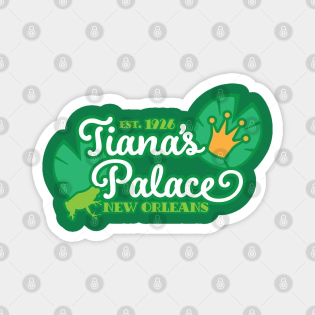 Tiana's Palace Magnet by Nazonian