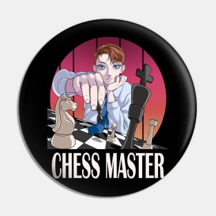 Chess Master Smart Board Game Player Pin