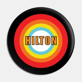 Hilton T-Shirts Pin