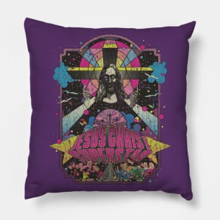 Psychedelic Jesus Christ Superstar 1971 Pillow