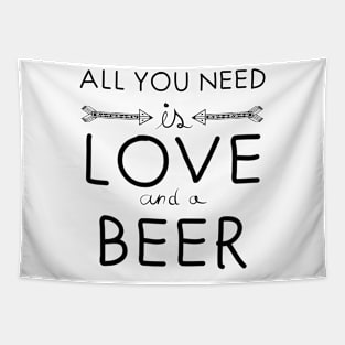 All you need is love : Beer Tapestry