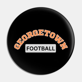 Georgetown Football Pin