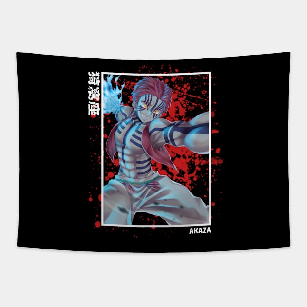 Akaza - Demon Slayer Tapestry by Otaku Emporium