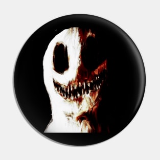 Scary face Pin