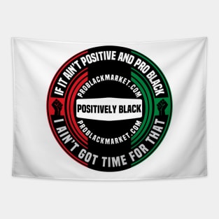 Positively Black Tapestry