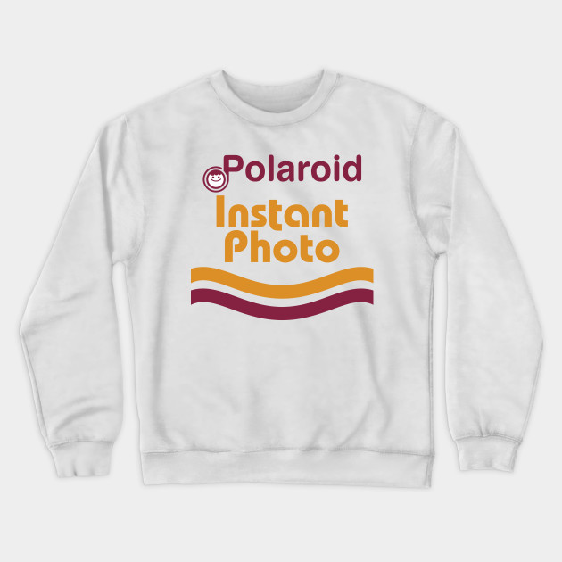 polaroid crewneck sweatshirt