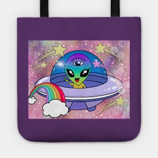 Kawaii alien Tote