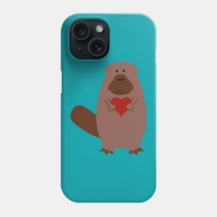 Platypus Love Phone Case