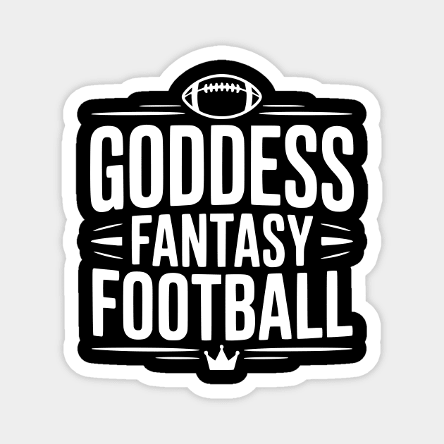 Goddess Fantasy Football Magnet by Frank Ring