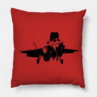 Navy F-35 B Lightning JSF Aircraft Pillow