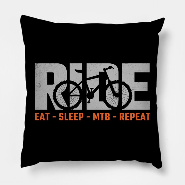 mtb Pillow by Tali Publik