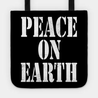 peace on earth Tote