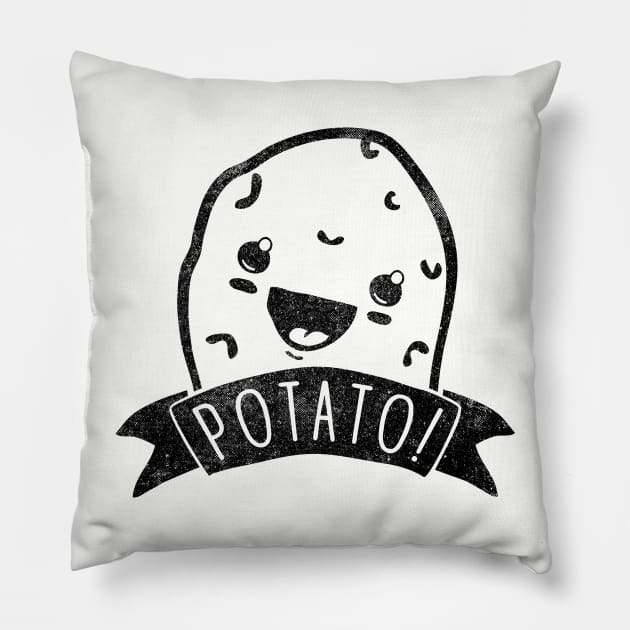 TEAM POTATO ERMAHGERD!!! Pillow by BeanePod