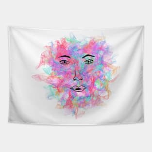 Explosion of colors Tapestry