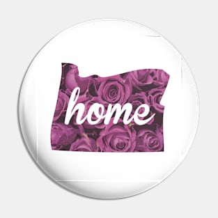 Oregon Roses Home Pin