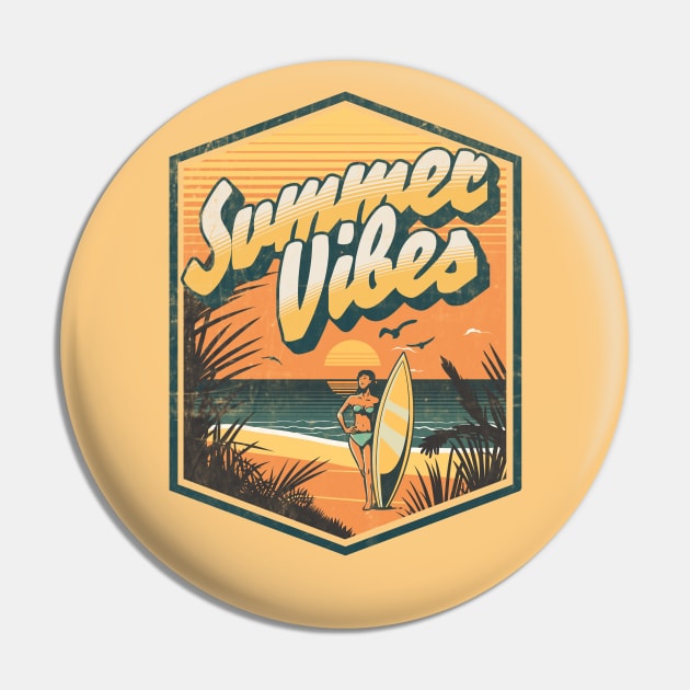 Summer Vibes Pin by Brookcliff