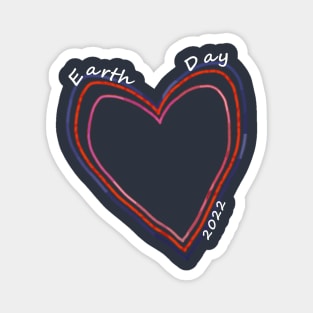 Earth Day Hearts 2022 Magnet