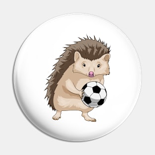 Hedgehog Soccer player Soccer Pin