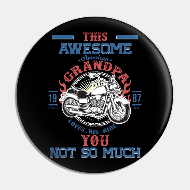 This Awesome American Grandpa Loves His Ride. You, not so much. Pin by BadDesignCo