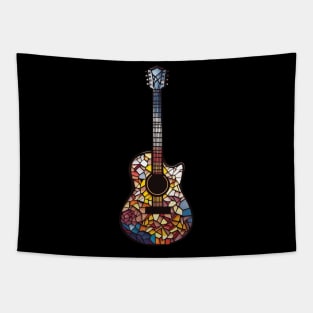 Funny Guitar Gift Retro Vintage Music Guitar Tapestry