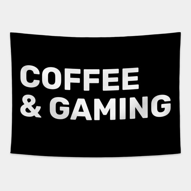 Coffee And Gaming Tapestry by SpHu24