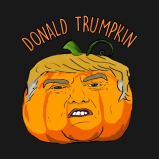 Donald Trumpkin Halloween Spooktober Pumpkin Meme T-Shirt