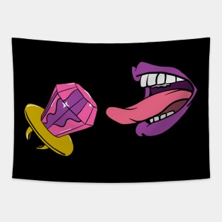 Ringpop Tongue Tapestry