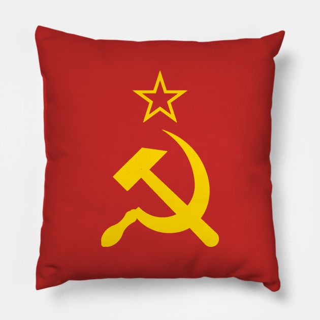 Vintage Russian Flag Pillow by McNutt