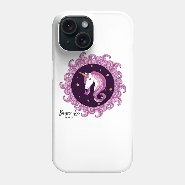 Bryson Lee Beauty Unicorn Phone Case by brysonleebeauty