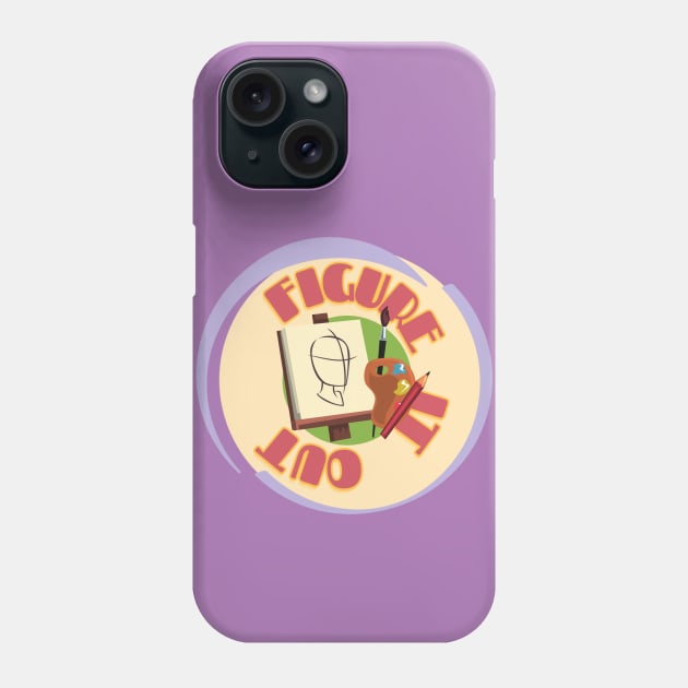 Figure It Out Phone Case by M.A.D Co. Lab Studios